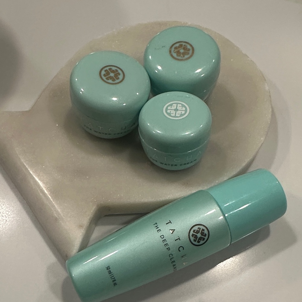 Tatcha Skincare Collection in Light Blue